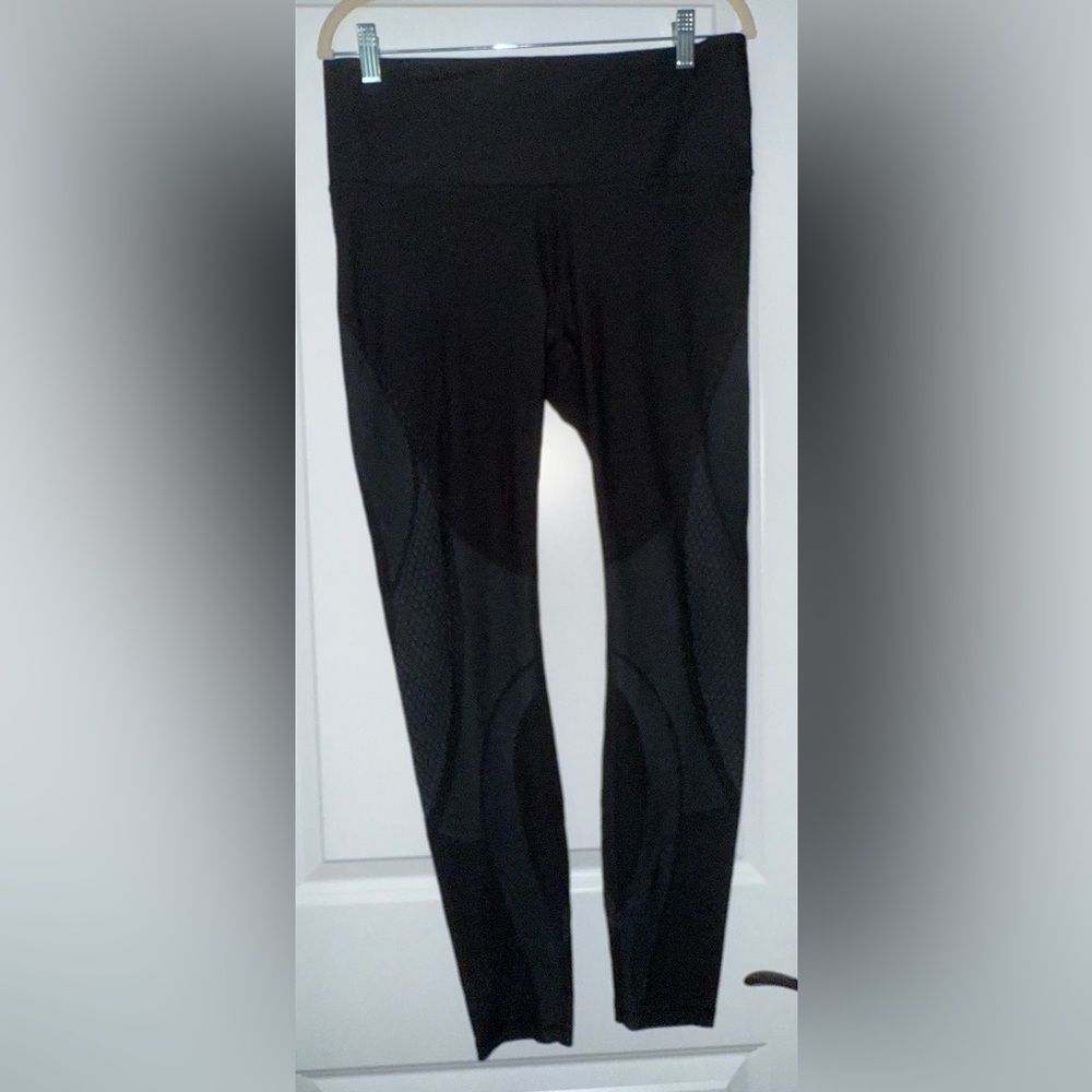 lululemon athletica Black and Blue Leggings